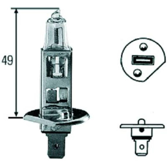 83931521 LEUCHTMITTEL H1 Glühlampe LID10012