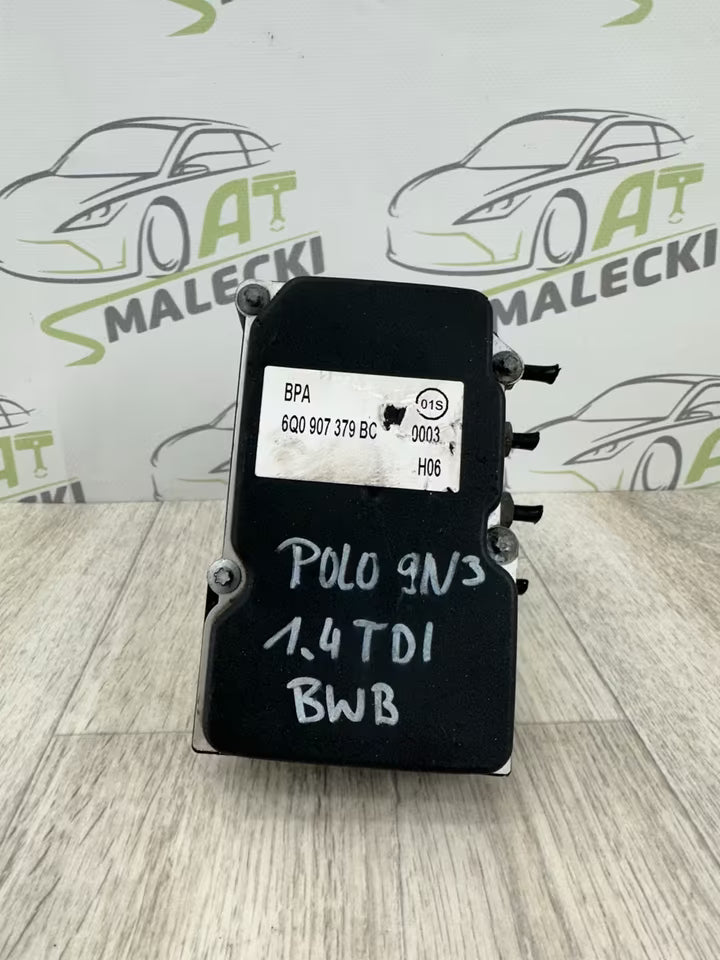 6Q0907379BC 6Q0614117AJ ABS Block Vw Polo 9N 1,4 TDI