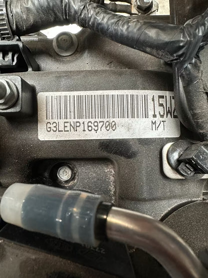 G3LE Motor 1,0 Benzin GDI 2400km Hyundai I10 I20 Bayon Stonic