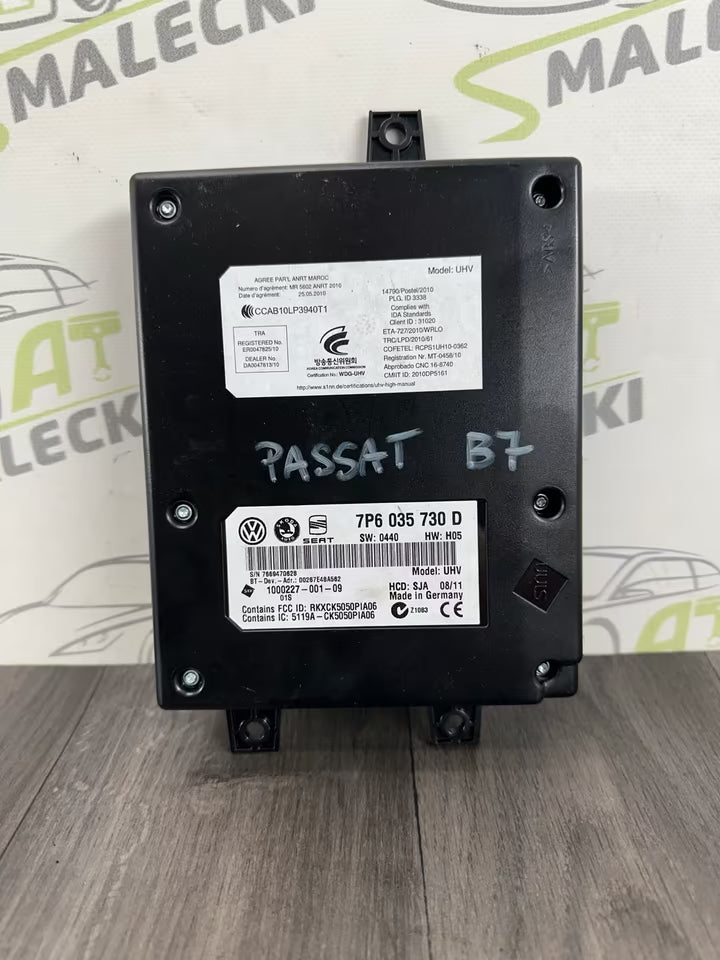 7P6035730D Bluetooth Steuergerät Modul Vw Seat Skoda Modelle 2011