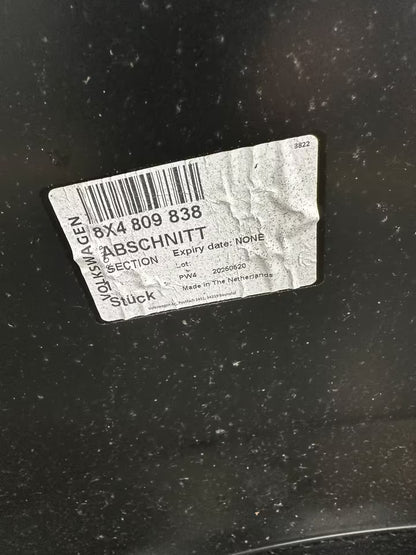 8X4809838 Seitenwand Seitenteil Hinten Rechts Audi A1 8X Sportbac