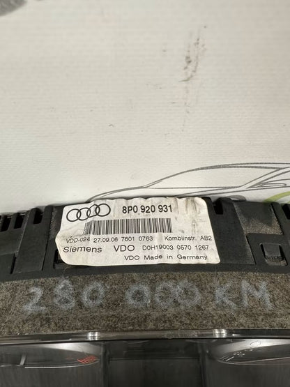 8P0920931 Tacho Kombiinstrument Audi A3 8P Modelle Diesel 2,0 Tdi