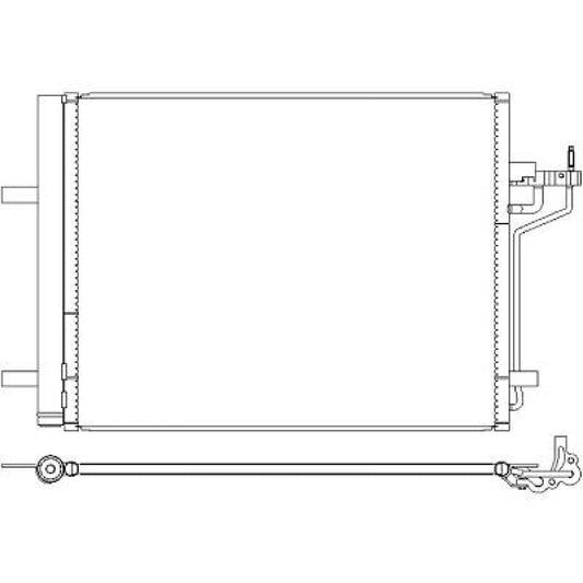 DV6119710BB KONDENSATOR FORD KUGA II 2013->> DCC2003
