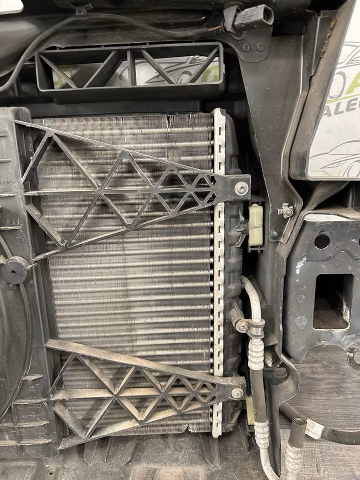 Lock carrier front mask complete Vw Polo 9N3 1.2 with air conditioning
