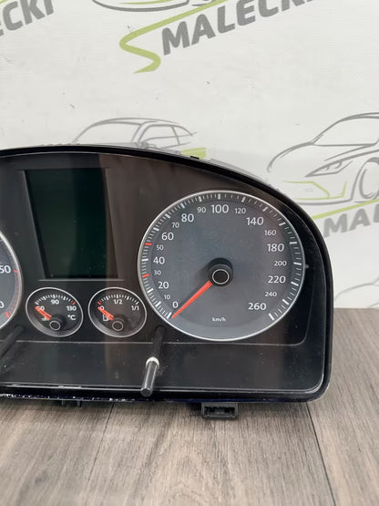 1T0920874A Tacho Kombiinstrument Vw Touran 1T 1,9 Tdi DSG Modell