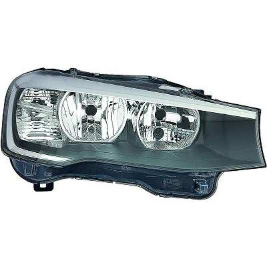 63117334077 SCHEINWERFER LI.    X3/X4; 14-17    MIT MOTOR FÜR LWR 1276183