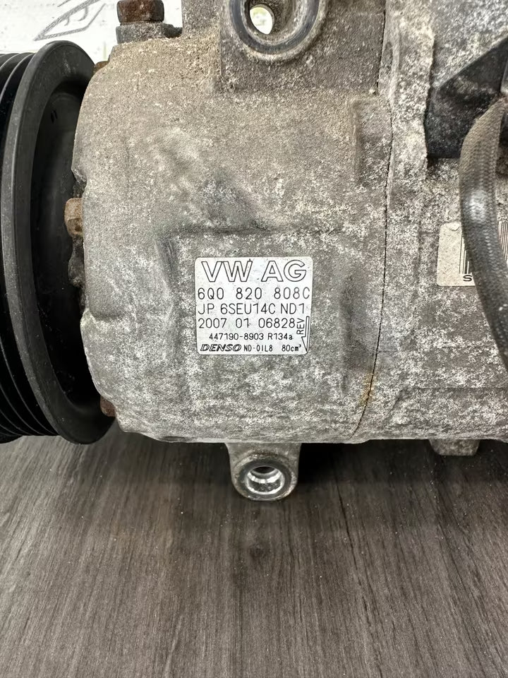 6Q0820808C Klimakompressor Kompressor Vw Polo 9N Fabia Ibiza 1,2