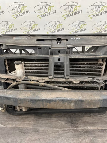 Lock carrier front mask complete Vw Polo 9N3 1.2 with air conditioning