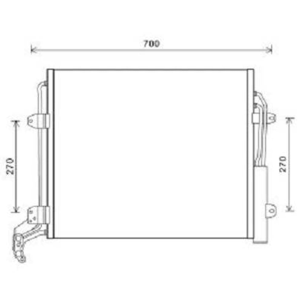 7N0820411A KONDENSATOR VW SHARAN 05/2010->> DCC1862