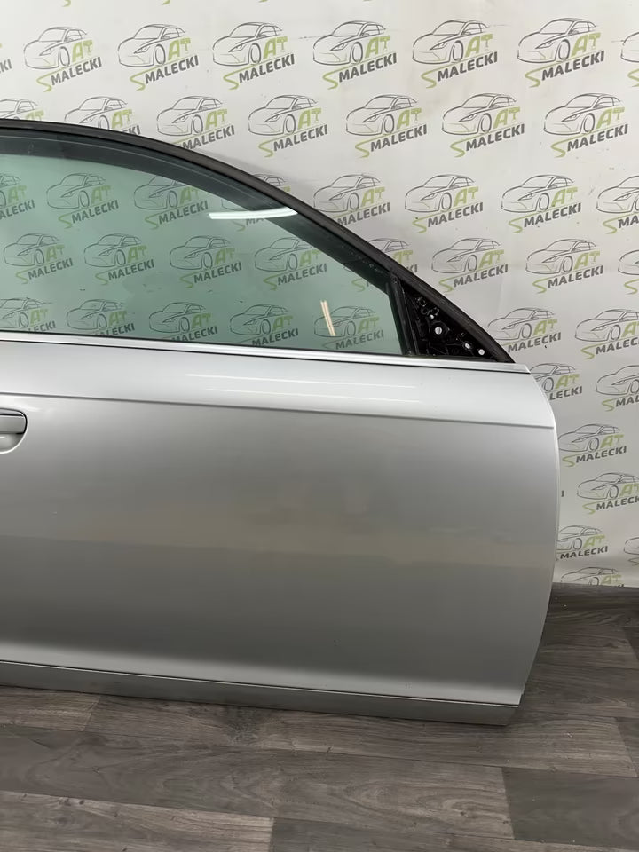 Türe Tür Vorne Rechts Audi A6 4F C6 Modell LY7W Silber metallic
