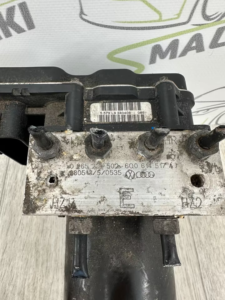 6Q0907379AS 6Q0614517AJ ABS Block Vw Polo 9N3 1,4 Tdi