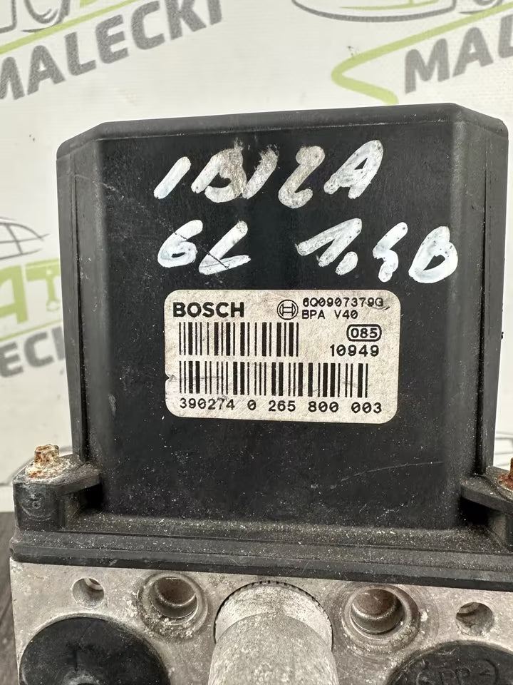 6Q0907379G 6Q0614117E Abs Block Hydraulik Block Seat Ibiza 6L