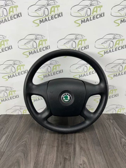Lenkrad 4 Speicher Komplett Skoda Fabia 5J Modell 1Z0419091M