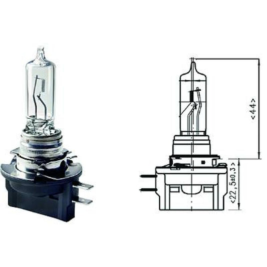 nan H9B 12V 65W PGJY19-5 H9B Glühlampe     Halogen LID10036