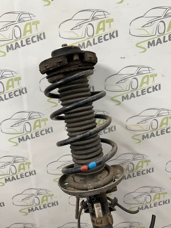 Steering knuckle wheel hub suspension strut complete Vw Polo 9N 9N3 1.4 petrol