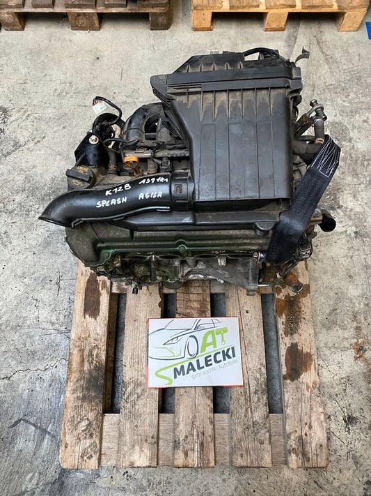 K12B Motor 1,2 Benziner Suzuki Splash Opel Agila 134000km