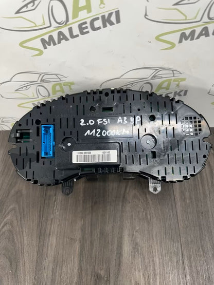 8P0920931B Tacho Kombiinstrument Audi A3 8P Modelle 2.0 FSI