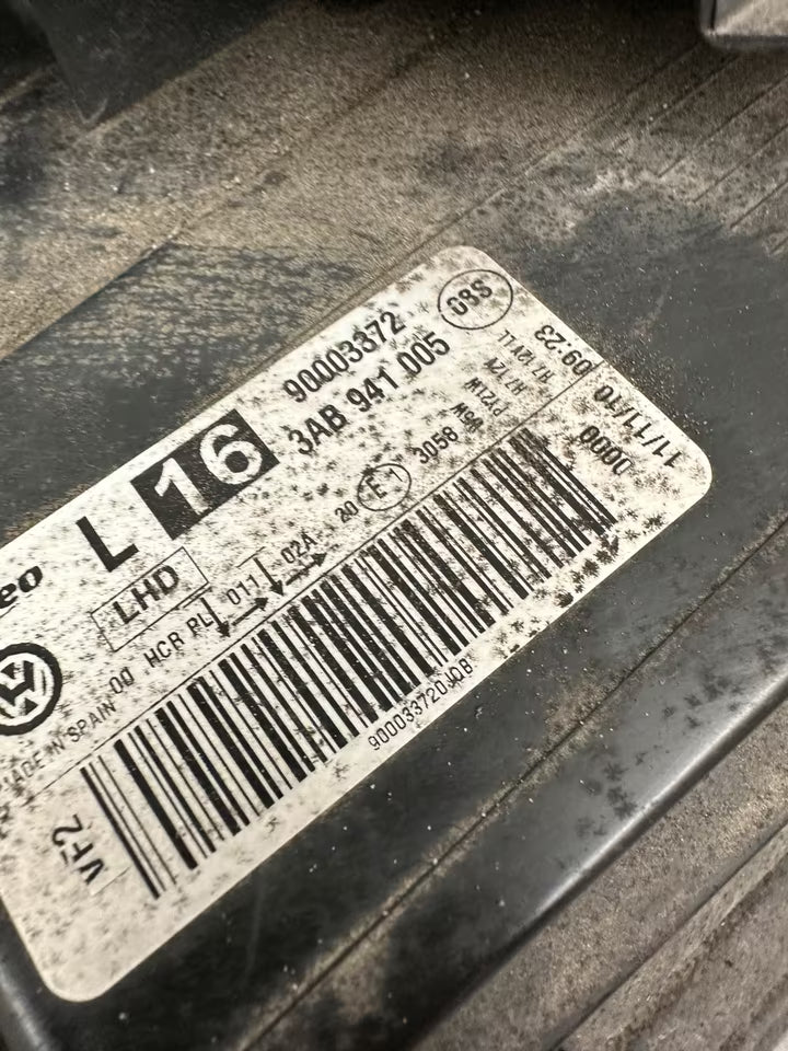 3AB941005 Scheinwerfer Links Original Vw Passat 3AA B7 Modell