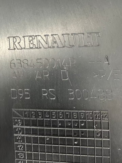 638450014R Radhausschale Vorne Rechts Renault Megane RS