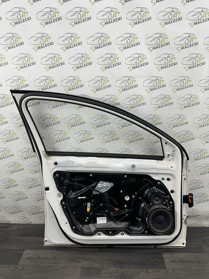Door front left Vw Passat 3C B6 05-10Bj color LB9A white
