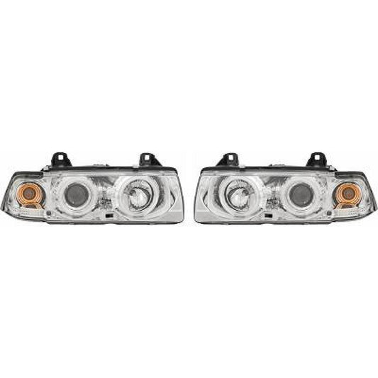 nan SCHEINWERFERSATZ  BMW E36, 92-98        H1+H1 FÜR LWR 1213880