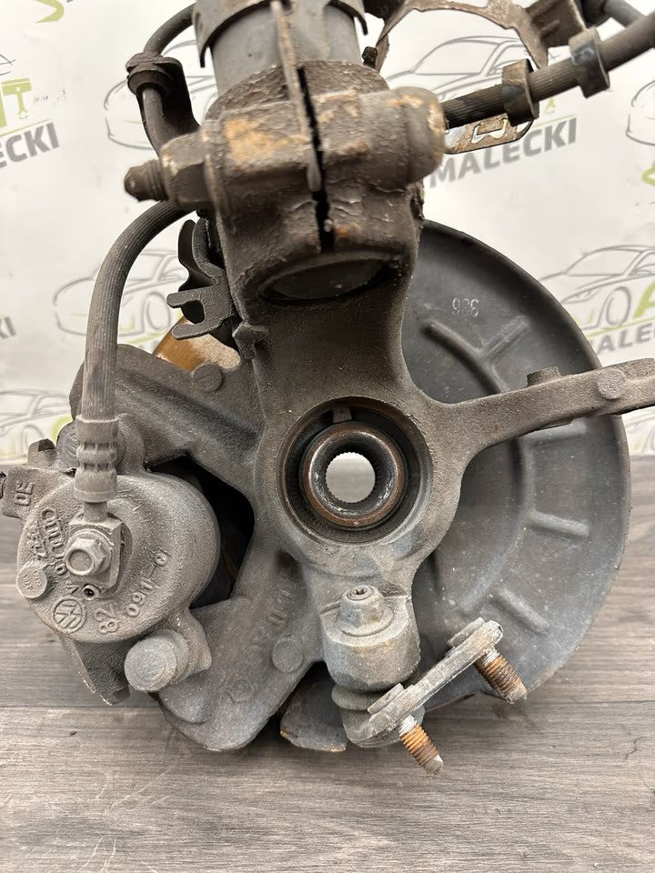 Steering knuckle wheel hub strut complete VW Polo 6R 6Q0413031BJ