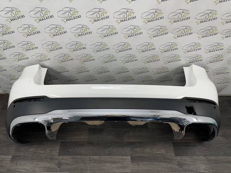 A2538858502 Stoßstange Hinten Mercedes GLC A253 Modell Weiß Chrom