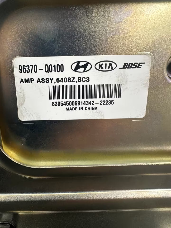 96370-Q0100 Verstärker Amplifer Bose Hyundai Bayon