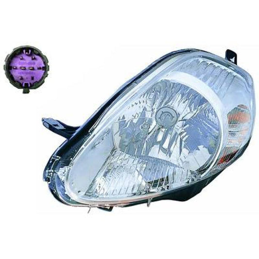 51840995 SCHEINWERFER LI. GD.PUNTO, 11.08->>             CHROM 3456183