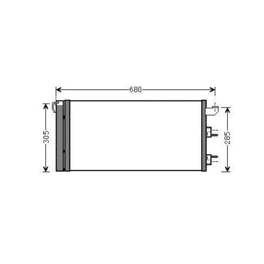 51782753 KONDENSATOR  FIAT FIAT PANDA 11/2006 DCC1635