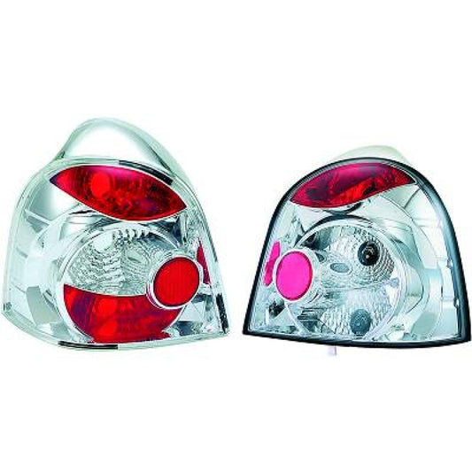nan DESIGNRÜCKLAMP.SET TWINGO, 93-00       KLARGLAS/CHROM 4480295