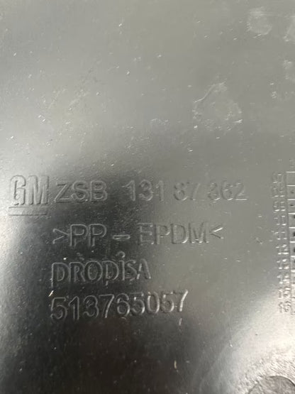 13187362 Radhausschale Hinten Links Opel Corsa E