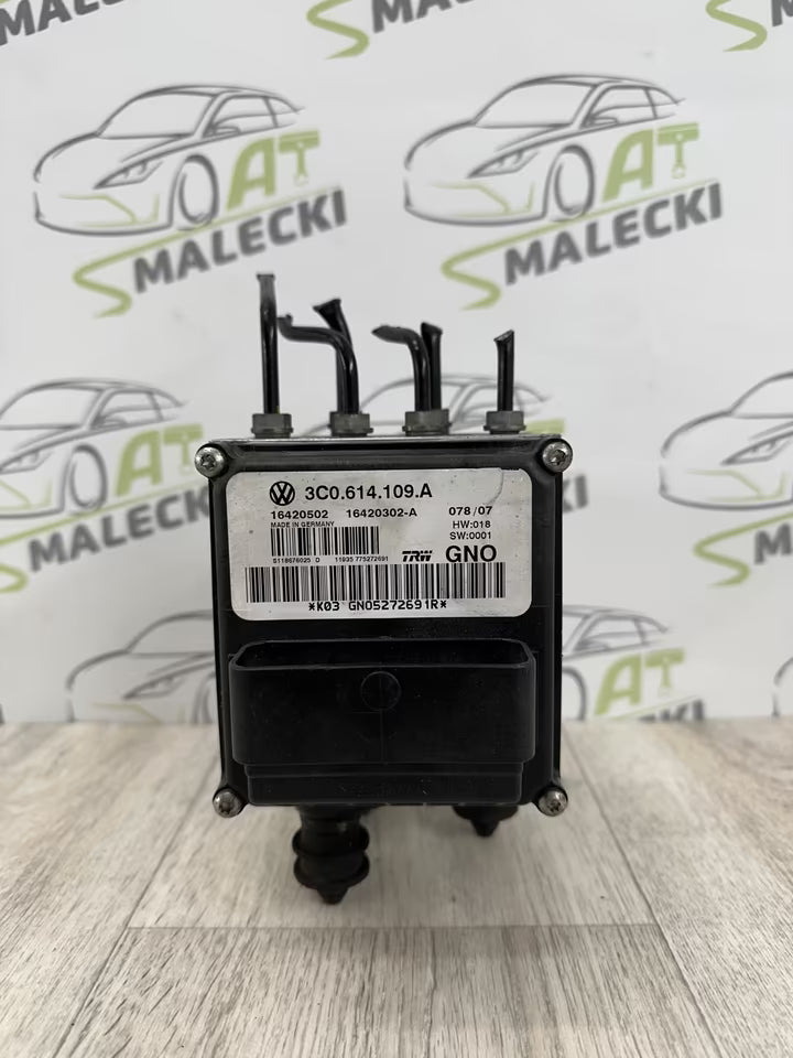 3C0614109A ABS Steuergerät Hydraulik Block Vw Passat 3C B6