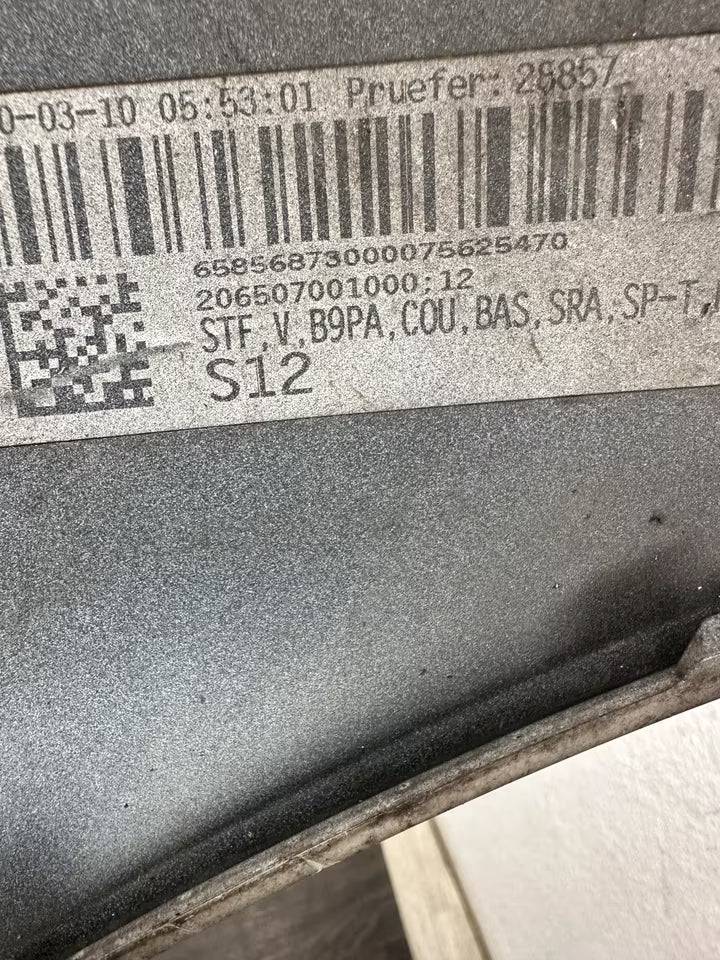 8W6 807 437 P Stoßstange Vorne Audi A5 8W Modelle