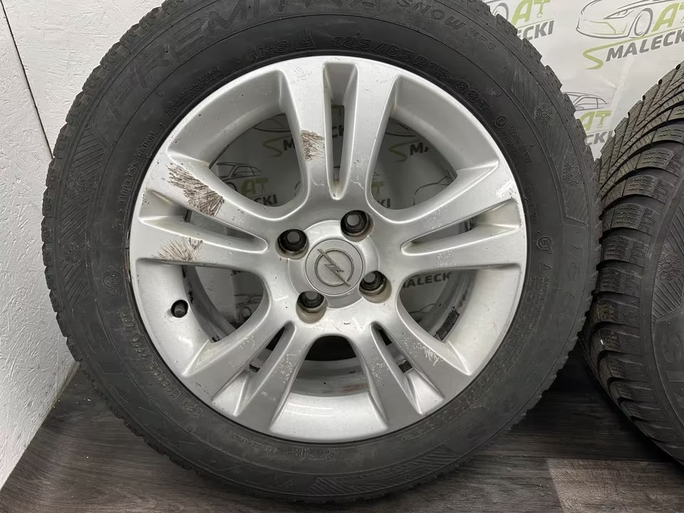 Kompletträder Alufelgen Satz Opel Corsa D 15 Zoll 185 65 R15