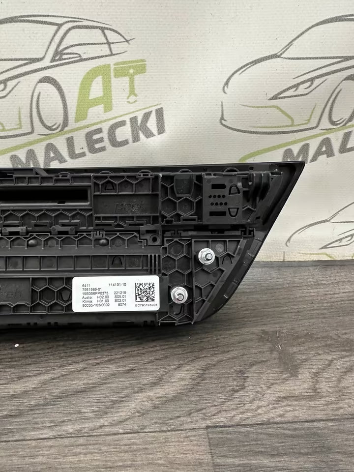 7951989-01 Klimabedienteil Klimaregler Original NEU BMW X3 X4 Mod