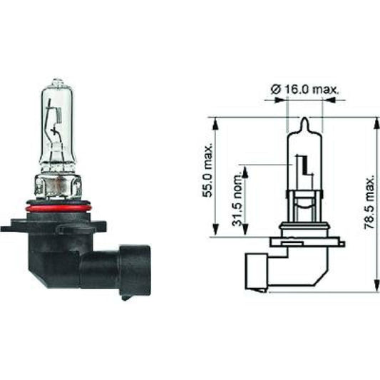 nan HIR2 [9012] 12V 55W PX22d HIR2 Glühlampe   Halogen LID10081