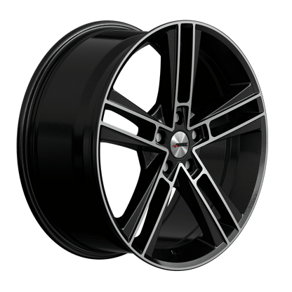 AUTEC Alufelgen NEU Rias - Schwarz metallic poliert
