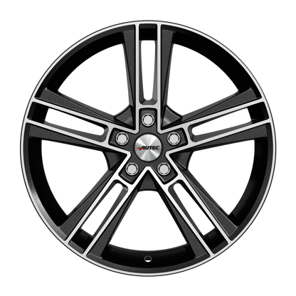 AUTEC Alufelgen NEU Rias - Schwarz metallic poliert