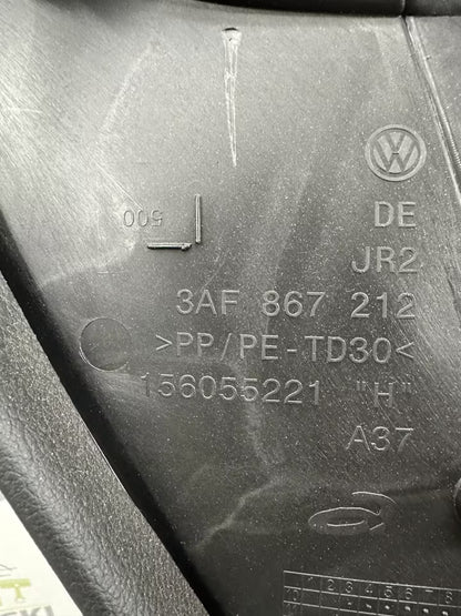 3AF867212 Türverkleidung Türpappe Hinten Rechts Vw Passat 3AA B7