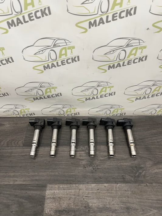 6 x Ignition Coil Set Complete 036905715G Vw Audi Seat Skoda Models
