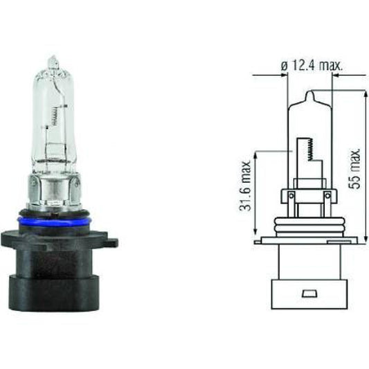 nan ,B3A [9005XS] 12V 60W P20d HB3A Glühlampe    Halogen LID10028