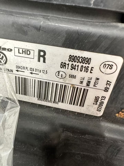 6R1941016E Valeo Scheinwerfer Vorne Rechts VW Polo 6R