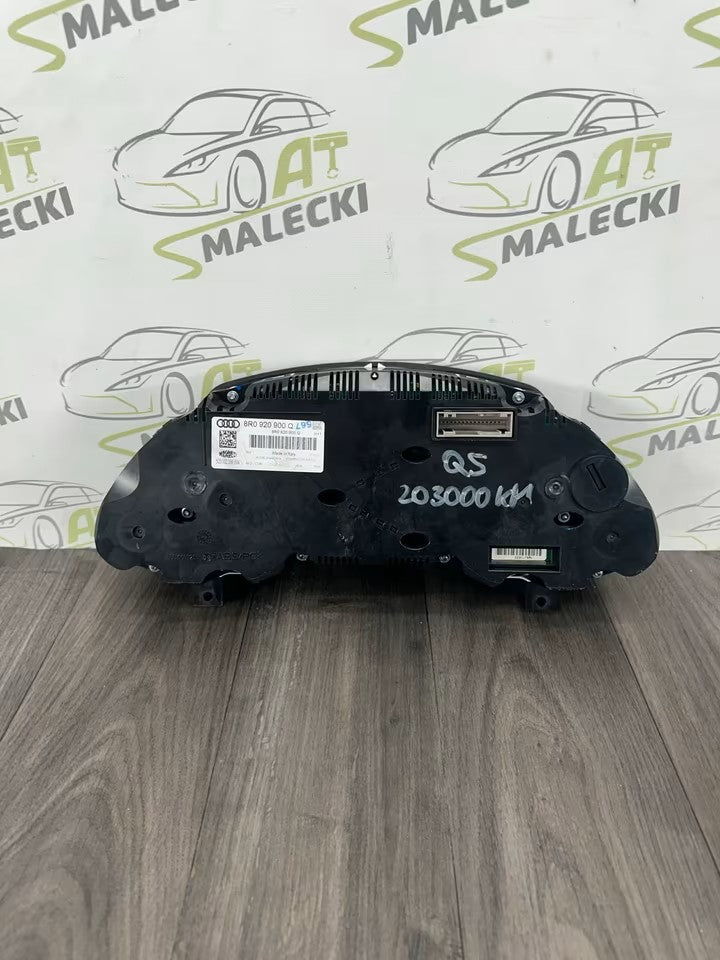 8R0920900Q Tacho Kombiinstrument Audi Q5 8R Modell 2,0 Tdi 203000