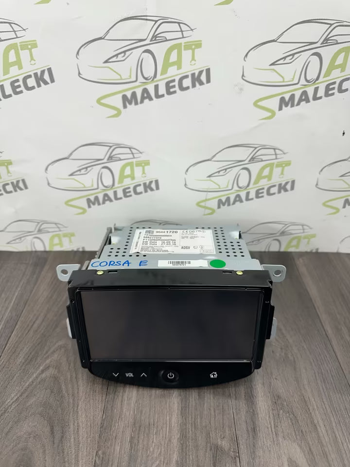 95441720 Autoradio Display Bildschirm Touch Original Opel Corsa E
