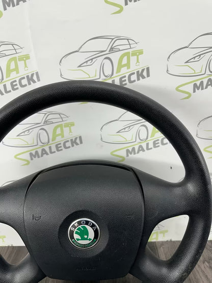 Lenkrad 4 Speicher Komplett Skoda Fabia 5J Modell 1Z0419091M