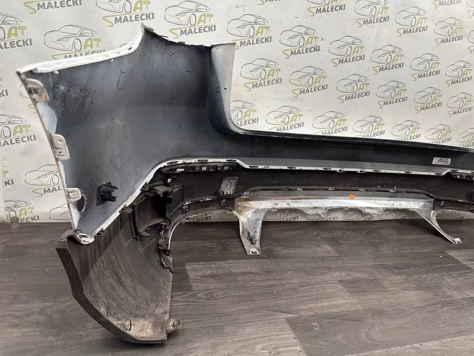 A2538858502 Stoßstange Hinten Mercedes GLC A253 Modell Weiß Chrom