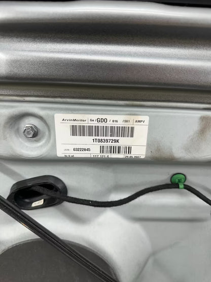 Türe Tür Hinten Links Vw Touran 1T 03-15Bj Farbe LA7W
