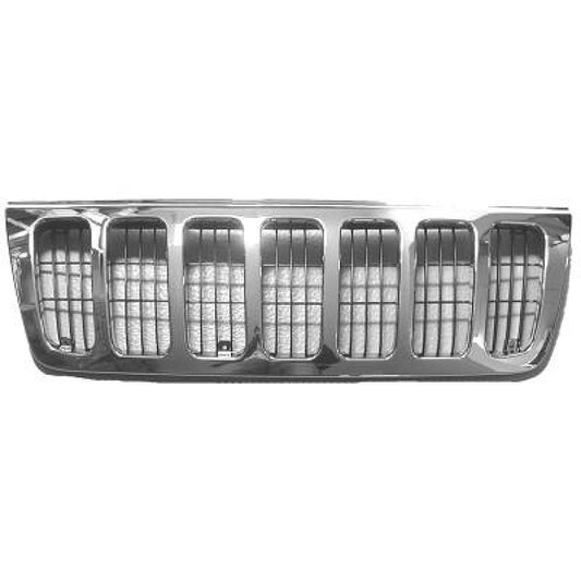 K55155921AA KÜHLERGRILL   GD.CHEROKEE, für 99-03          CHROM/SCHWZ 2612140