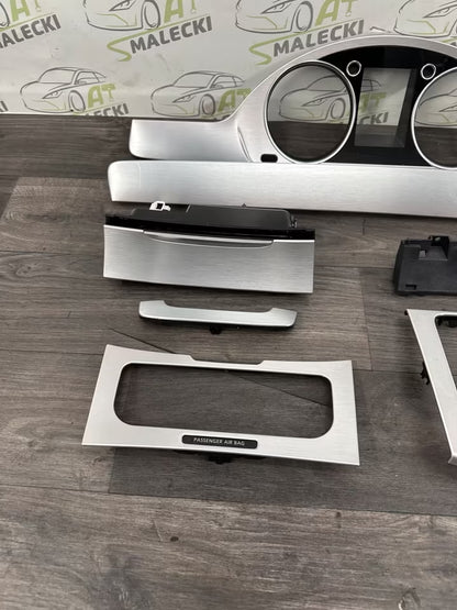 Dekorleiste Set Dekor Zierleiste Vw Passat 3AA B7 Gebürstet